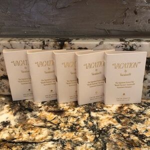 Set of 5 Vacation by Vacation Sample Vial Card Spray